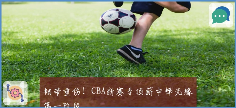 韧带重伤！CBA新赛季顶薪中锋无缘第一阶段